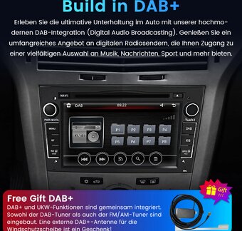 7palcové 2Din LCD autorádio pro auta Opel / BT / GPS / CD / - 8