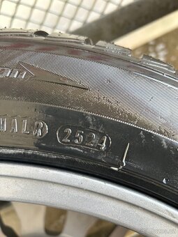 Alu kola MSW 50 8.Jx18 5x112+ Zimní pneu NEXEN 225x50/R18 - 8