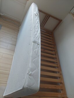 Dřevěná postel 90x200 - 8