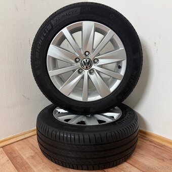 VW SHARAN II 5x112 R16 ET45+LETNÍ 205/60R16 5/4mm - 8