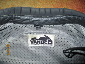 Dvoudílná kožená moto kombinéza VANUCCI - 8