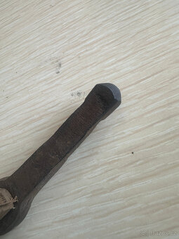 Starožitné(asi klempířské) kladívko, 19.st, kované - 8