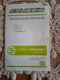 Prodám elektrokolo crussis - 8