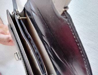 NOVÁ PÁNSKÁ TAŠKA ETUE PRAVÁ HOVĚZÍ KŮŽE Centro Pelle - 8