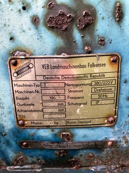 Pásový dopravník 10 m - nová elektroinstalace - 8