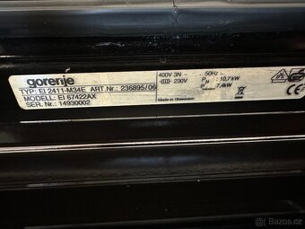 Sporák Gorenje (188) indukční - 8