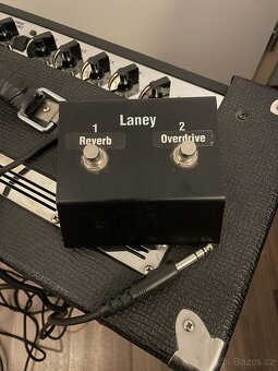 Prodám kytarové lampové kombo Laney VC 30-210 - 8
