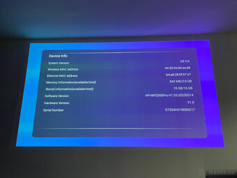 Projektor DLP LED - HP MP2000 PRO - nativní Full HD - 8