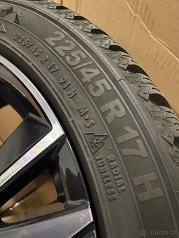 Original zimni alu Peugeot 308 III 225/45/17 95% - 8