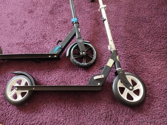koloběžka scooter velká kola 200mm hliníková skládací 2ks - 8
