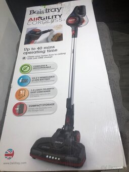 Zánovní tyčový vysáváč Beldray Airgility Cordless BEL0776N - 8