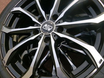 Letní alu sada disky - originál MSW OZ 5x127 8Jx19 ET35 - 8