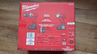 Milwaukee M18 sada vrtacky a utahovaku (nova) - 8