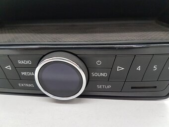 Orig. rádio Blues 6V0035872 Škoda Fabia III - 8