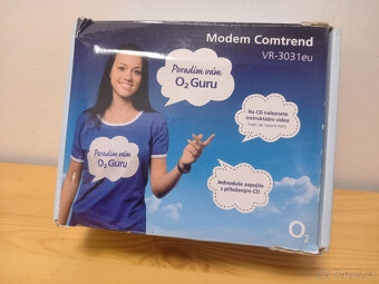 ADSL modem Zyxel (P-660HN-T3A) - výkonný Wi-Fi modem, nový - 8