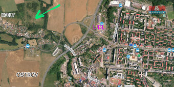 Prodej pozemku k bydlení v Ostrově,1352 m2, Kfely - 8