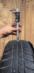 ALU 15" 4x100, ET35 se zimními pneu 195/60/15 - 8