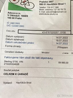Elektricky vozik pro seniory čtyřkolka - 8