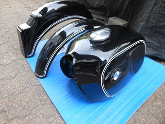 BMW R505 R605 R755 Lacksatz Schwarz inkl. Zubehör - 8