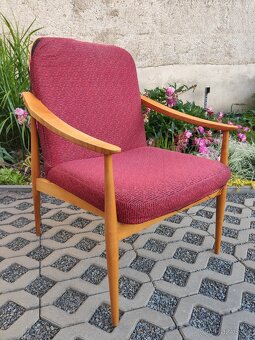 Retro křesla Dřevotvar - Brusel - 60. léta - 8