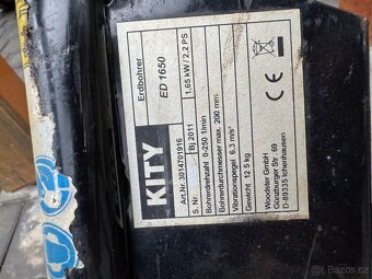 Motorový zemní vrták KITY ED 1650 - 8