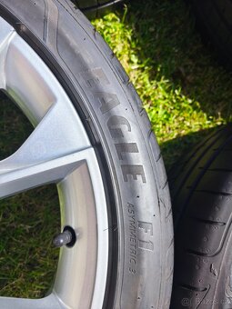Zánovní letní sada Škoda Kamiq r18 5x100 Goodyear 215/45/18 - 8