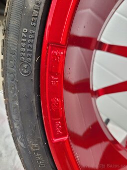 Krásné nové alu kola dotz kendo 5x100 r17 nové pneu - 8