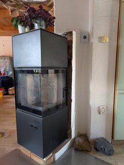 Krbová kamna DEFRO HOME Quadroom rohové - 8