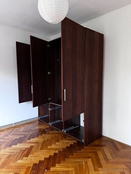 Skříň 180×220×60 cm – masivní dýha buk, olej BIOFA Nuss Brau - 8