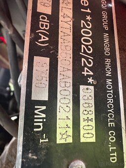 Skůtr 50ccm Rhon - 8