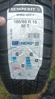 Fabia IV originální disky 6VA601025 185/65 r15 zimní 5,5 j 1 - 8