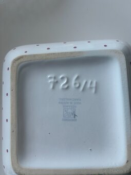 Keramika zn. GMUNDNER, 13dílná sada, originál značeno. - 8