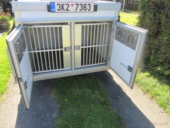 Přívěsný vozík pro psy HST 6BOX - 8