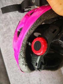dívčí Dunlop kolo 12 +přídavná kolecka+helma - 8