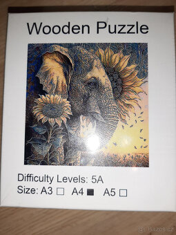 Dřevěná puzzle - 8