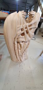 Alien Head Sculpture - 8