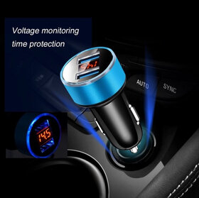 Autonabíječka 2x usb + display napětí baterie - 8