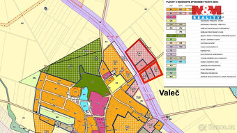 Prodej komerčního pozemku 841 m2, Valeč - 8