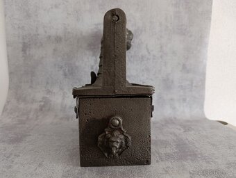 Orig.atypická vzácná žehlička DRAK do sbírky, dekorace - 8