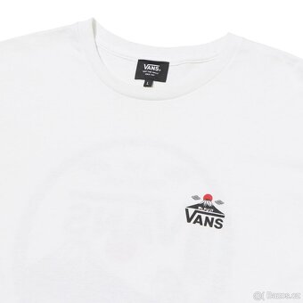 Vans tričko japan exclusive vel. M černá/bílá - 8