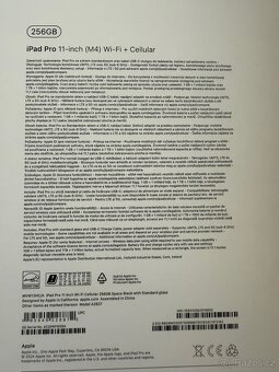 Apple iPad Pro 11 (2024) M4, 256GB Wi-Fi + Cellular.TOP STAV - 8
