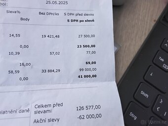 Kolo mtf karbon velikost 21 doezd 200km Elektro kolo doklady - 8