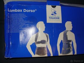 Ortéza Korzet Lombax Dorso hokejová přílba brankarka, brusle - 8