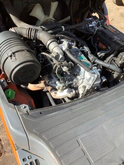 Toyota 8FG18 LPG/benzín, triplex 4,5 m, váhy - 8