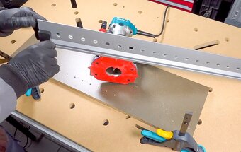 Prípravok pre vŕtanie otvorov systému 32 Makita Wolfcraft - 8