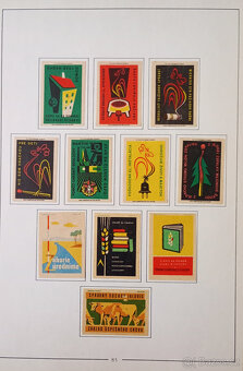 Zápalkové nálepky Slovensko 1961 - 63 - 8