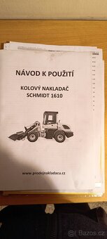 Prodám kloubový nakladač Schmidt 1610 - 8
