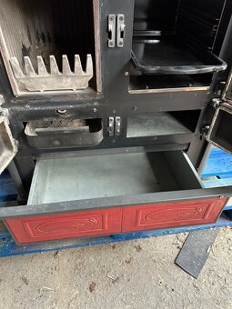 Krbová kamna - sporák a trouba La nordica Rosetta - 8