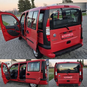 FIAT DOBLÓ 1,9 JTD 7 MÍST , KLIMA, EL.OKNA, MAXI - LONG TOP - 8