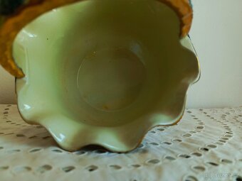 RETRO ČÍNSKÝ BOHATĚ ZDOBENÝ KOŠÍK S UCHEM - 8